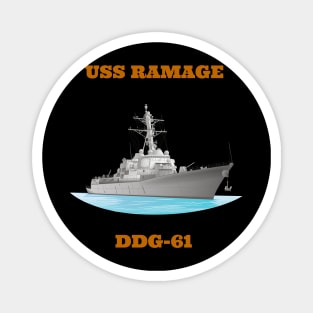 Ramage DDG-61 Destroyer Ship Magnet